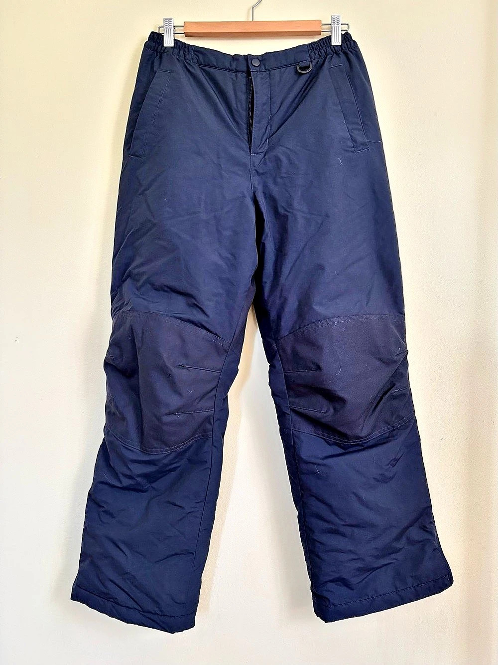 Lands' End Navy Kids Snow Pants Unisex Size 18